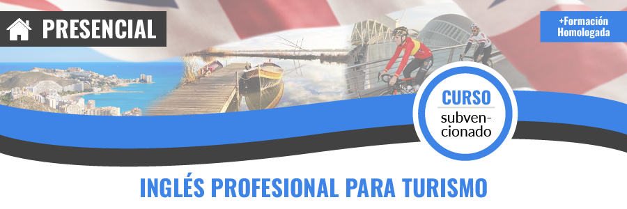 Curso gratis de MF1057_2 Inglés profesional para el turismo presencial